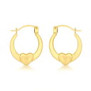 【送料無料】 ビー ユー レディース ピアス・イヤリング アクセサリー 9ct Gold Mini Heart Earrings Gold
