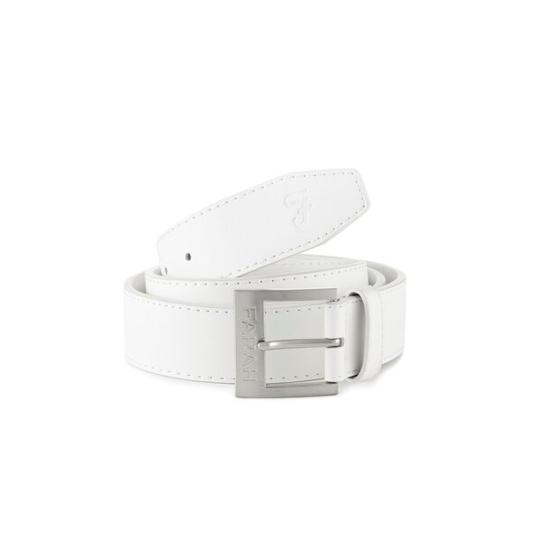 【送料無料】 ファーラー メンズ ベルト アクセサリー Smnds Lthr Blt Sn99 White