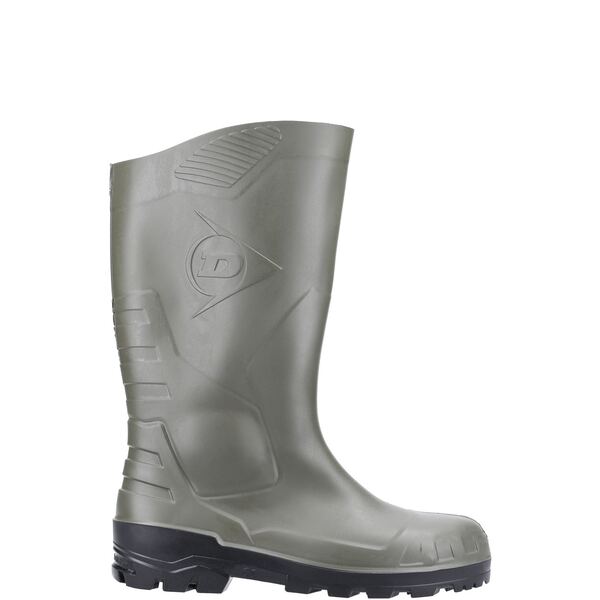 【送料無料】 ダンロップ メンズ ブーツ・レインブーツ シューズ Devon Full Safety Wellington Dark Green