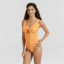 【送料無料】 ビー ユー レディース 上下セット 水着 Cut Out Swimsuit Orange