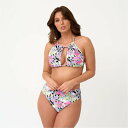 【送料無料】 ビー ユー レディース トップのみ 水着 High Neck Bikini Top Tropadellic