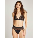 【送料無料】 カルバンクライン レディース パンツ アンダーウェア THONG Black