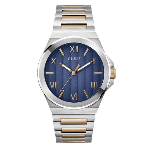 【送料無料】 ゲス メンズ 腕時計 アクセサリー Guess Vinyl Watch Sn52 Silver/Blue 【送料無料】 ゲス メンズ 腕時計 アクセサリー Guess Vinyl Watch Sn52 Silver/Blue