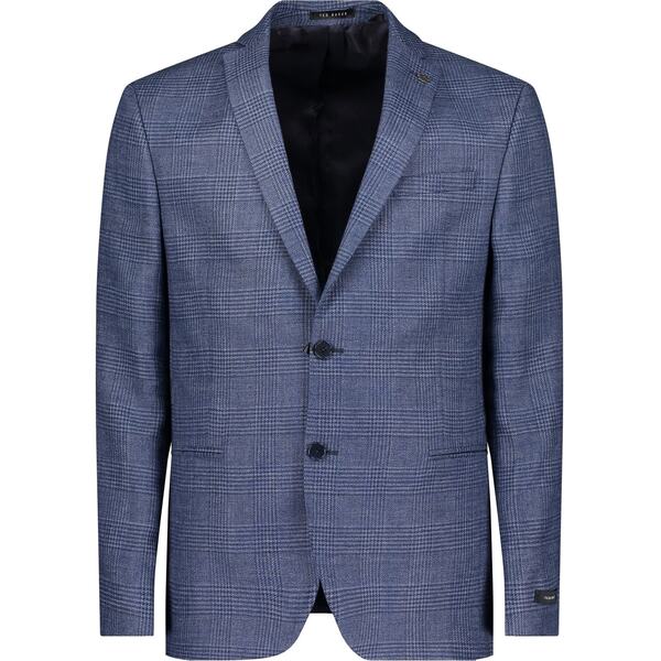 テッドベーカー メンズ アウター ジャケット・ブルゾン スリムフィット ジャケット Ted Baker Kilda Check Slim Fit Jacket Blue ブルー