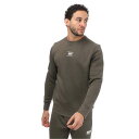 【送料無料】 ダナ キャラン ニューヨーク メンズ パーカー・スウェット アウター Printed Logo Crewneck Sweatshirt Green