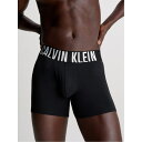 【送料無料】 カルバンクライン メンズ ボクサーパンツ アンダーウェア BOXER BRIEF 3PK Black