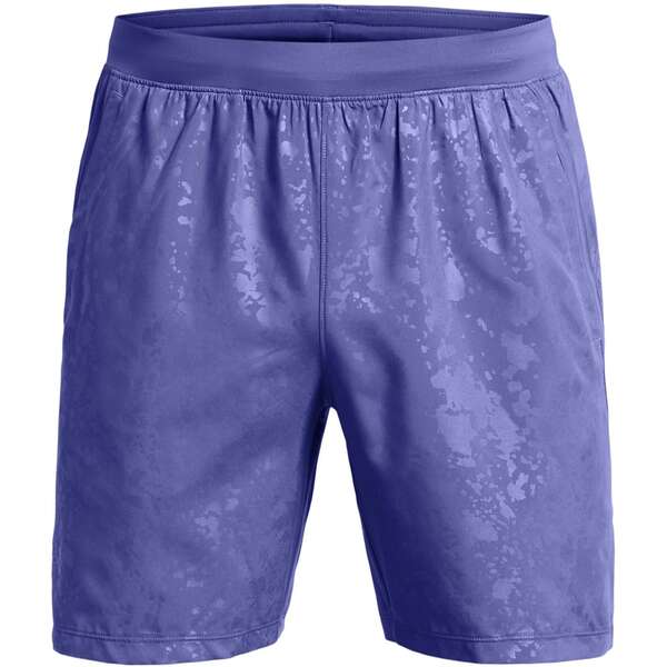 【送料無料】 アンダーアーマー メンズ ハーフパンツ・ショーツ ボトムス Armour Ua Launch 7'' Boss Shorts Running Short Mens Purple