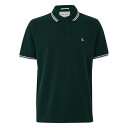 【送料無料】 ジャック ウィルス メンズ ポロシャツ トップス Edgeware Tipped Polo Evergreen