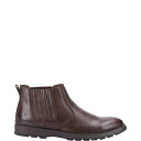【送料無料】 ハッシュパピー メンズ ブーツ・レインブーツ シューズ Gary Chelsea Boot Brown(4)
