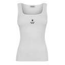 【送料無料】 ゲス レディース タンクトップ トップス Guess Star Tank Ld00 Pure White