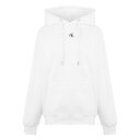 【送料無料】 カルバンクライン レディース パーカー・スウェット フーディー アウター CK EMBRO RELAXED HOODIE Bright White