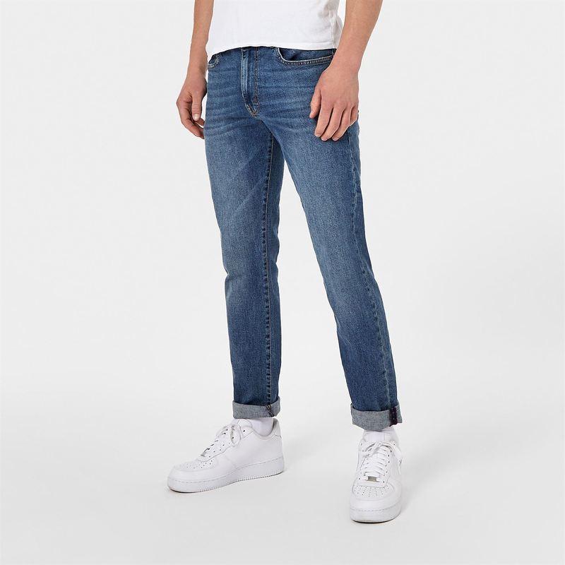 ジャック ウィルス メンズ ボトムス デニムパンツ ジーンズ Jack Wills Slim Jeans Mid Indigo インディゴ(4)