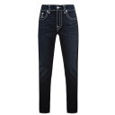 トゥルーレリジョン 【送料無料】 トゥルーレリジョン メンズ デニムパンツ ジーンズ ボトムス Rocco Super T Slim Jeans EMSD Merky Tied