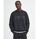 【送料無料】 バブアー メンズ パーカー・スウェット アウター Otis Logo Sweatshirt Black BK11