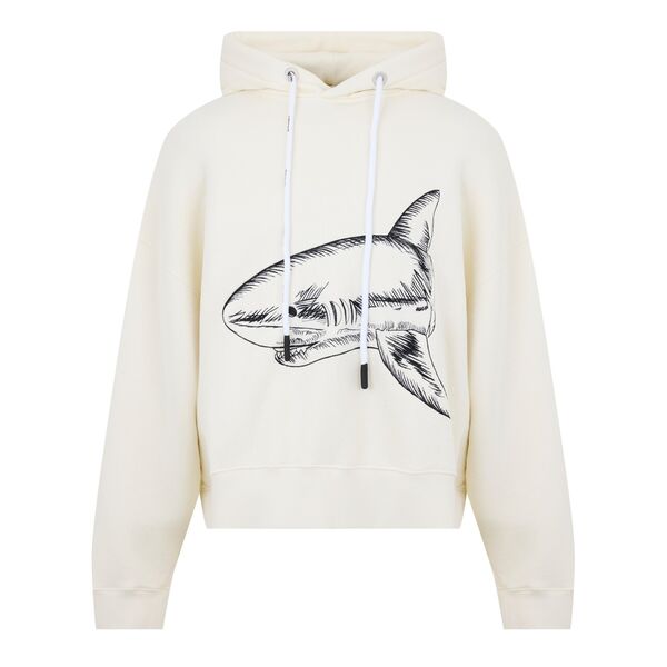 【送料無料】 パーム・エンジェルス メンズ パーカー・スウェット アウター Palm Shark Hoodie Sn99 Cream