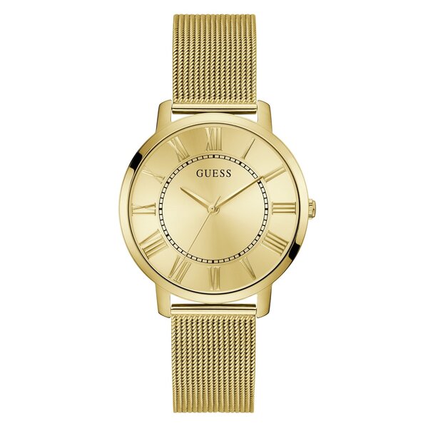 【送料無料】 ゲス メンズ 腕時計 アクセサリー Guess Tucker Watch 52 Gold