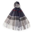 【送料無料】 バブアー メンズ マフラー・ストール・スカーフ アクセサリー Carrbridge Tartan Scarf Blue TN27