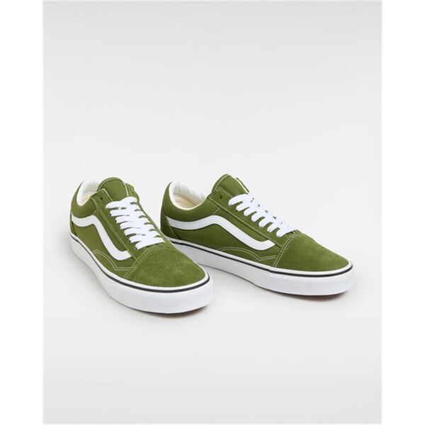 バンズ メンズ シューズ スニーカー Vans Old Skool canvas low top Mens Pesto