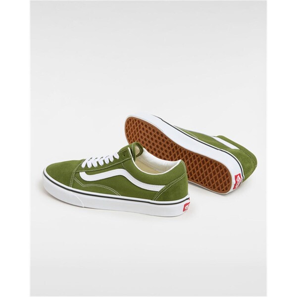 バンズ メンズ シューズ スニーカー Vans Old Skool canvas low top Mens Pesto