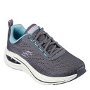 【送料無料】 スケッチャーズ レディース スニーカー シューズ Engineered Mesh Lace-Up W Air-Cool Runners Womens Grey/Blue(4)