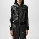 【送料無料】 パーム・エンジェルス レディース ジャケット・ブルゾン アウター Track Bomber Jacket Black