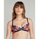 【送料無料】 エージェントプロヴォケイター レディース ブラジャー アンダーウェア ZURI Plunge Underwired Bra Blue/Pink/B...