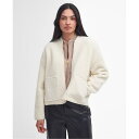【送料無料】 バブアー レディース パーカー・スウェット アウター Serova Fleece Bomber Jacket Light Stone