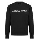【送料無料】 アコールドウォール メンズ パーカー・スウェット アウター Logo Print Crew Sweatshirt Black