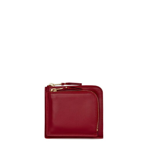 【送料無料】 コムデギャルソン レディース 財布 アクセサリー Small Zip Around Purse Red 3 【送料無料】 コムデギャルソン レディース 財布 アクセサリー Small Zip Around Purse Red 3