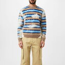 【送料無料】 アミリ メンズ ニット・セーター アウター Wool-Blend Logo Sweater Air Blue