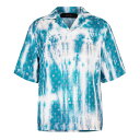 【送料無料】 アミリ メンズ シャツ トップス Amiri MA Paisly Shrt Sn34 Aqua 524