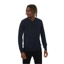 【送料無料】 ライルアンドスコット メンズ パーカー・スウェット アウター Lyle Merino V Neck Sn99 Light Navy