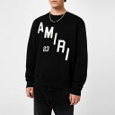 【送料無料】 アミリ メンズ パーカー・スウェット アウター Hockey Crew Sweatshirt Black