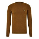 【送料無料】 ライルアンドスコット メンズ パーカー・スウェット アウター Knit Jumper Farrier Brnze