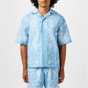 【送料無料】 アミリ メンズ シャツ トップス Amiri Bandana Shirt Sn44 Cerulean