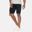 【送料無料】 スリードベア メンズ ハーフパンツ・ショーツ ボトムス Cotton Cargo Shorts Navy(4)