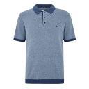 【送料無料】 ジャック ウィルス メンズ ポロシャツ トップス Birdseye Polo Sn44 Indigo/Cream