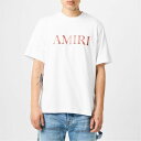 【送料無料】 アミリ メンズ Tシャツ トップス Amiri Core T Sn44 White Red