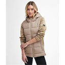 【送料無料】 バブアー レディース パーカー・スウェット アウター Bondar Quilted Sweatshirt LT Trench