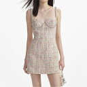 【送料無料】 セルフポートレイト レディース ワンピース トップス Boucle Mini Dress Pastel Multi
