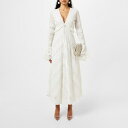 【送料無料】 ラブスハックファンシー レディース ワンピース トップス Weil Dress Bright White