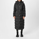 【送料無料】 ムースナックル レディース コート アウター Belle Cote Shell Down Coat Black 292