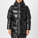【送料無料】 ムースナックル レディース ジャケット・ブルゾン アウター Whitney Down Puffer Jacket Black 292
