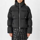 【送料無料】 ムースナックル レディース ジャケット・ブルゾン アウター Agate Down Puffer Jacket Black 292