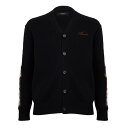 【送料無料】 アミリ レディース ニット・セーター アウター Amiri Bones Cardi Ld44 Black
