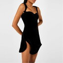 【送料無料】 マグラー レディース ワンピース トップス Mugler Strtch V Ld41 Black
