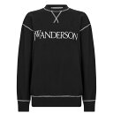【送料無料】 J.W.アンダーソン レディース パーカー・スウェット アウター Inside Out Contrast Sweatshirt Black