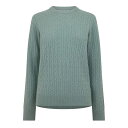 【送料無料】 ジャック ウィルス レディース ニット・セーター アウター Tinsbury Merino Wool Blend Cable Knitted Ju...