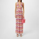 【送料無料】 ミッソーニ レディース ワンピース トップス Zigzag Woven Jumpsuit Microshade Pink