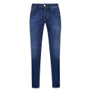 【送料無料】 ヤコブ コーエン メンズ デニムパンツ ジーンズ ボトムス Nick Slim Jeans Light Blue 096D(4)